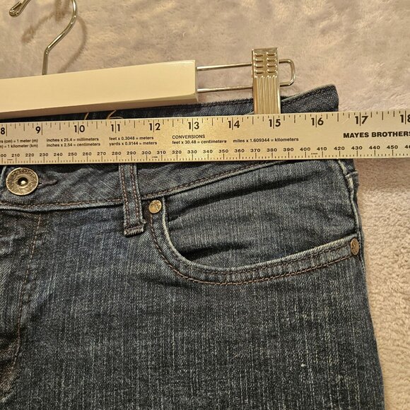 Refuge Vixen Jeans Womens 14 Curvy Boot Cut Refuge Stretch dark Wash casual - Picture 7 of 16